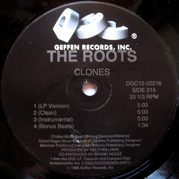 The Roots : Clones & Section (12")