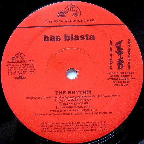 Bās Blasta : Dangerous (12")