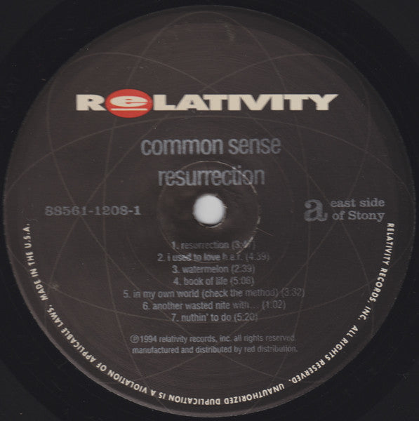 Common Sense* : Resurrection (LP, Album)