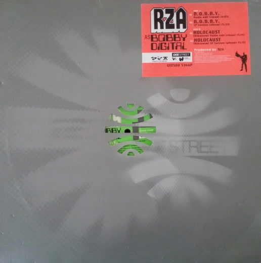RZA as Bobby Digital : B.O.B.B.Y. / Holocaust (Silkworm) (12", Promo)