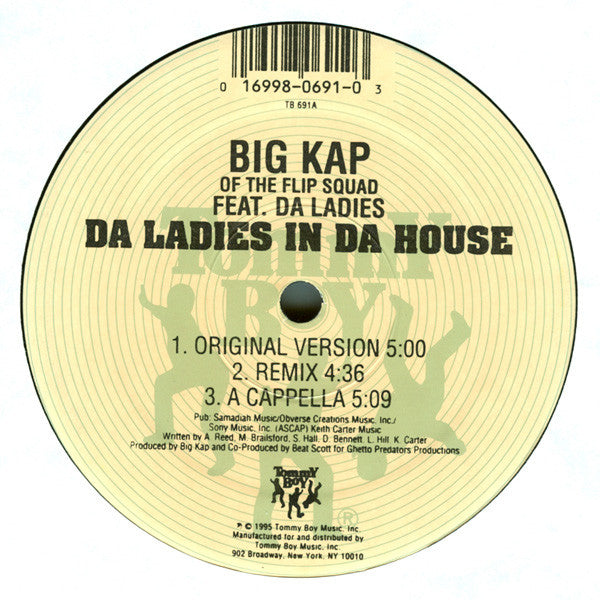 Big Kap Feat. Da Ladies : Da Ladies In The House (12")