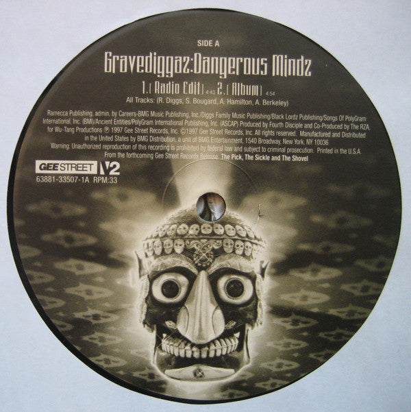Gravediggaz : Dangerous Mindz (12", Single)