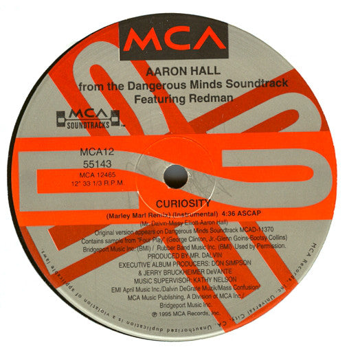 Aaron Hall : Curiosity (12", Single)