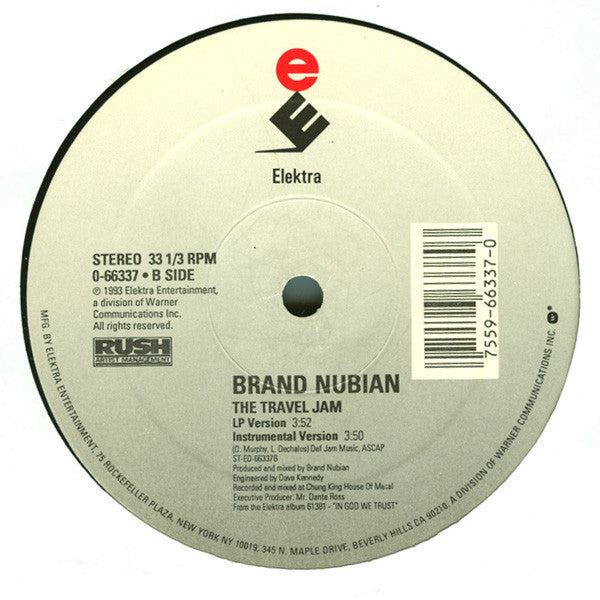 Brand Nubian : Love Me Or Leave Me Alone (12")
