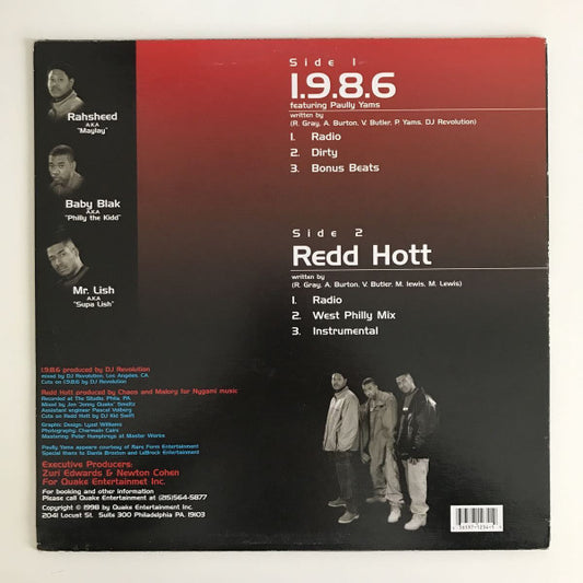 Rahsheed & Ill-Advised : 1.9.8.6 (12")