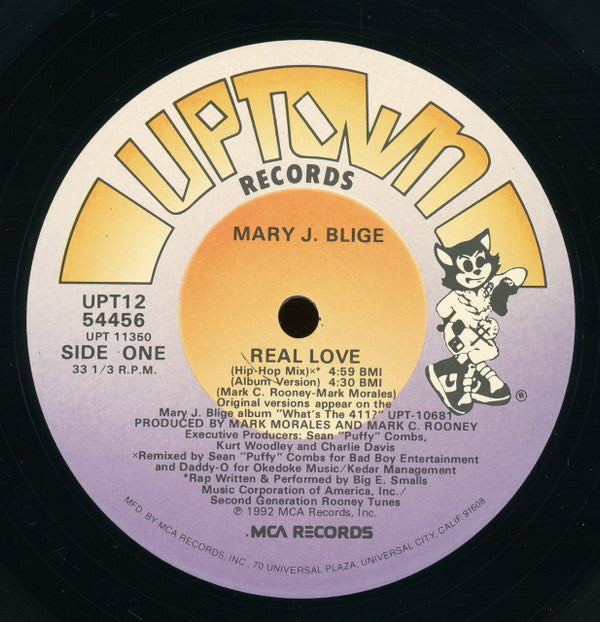 Mary J Blige* : Real Love (12")