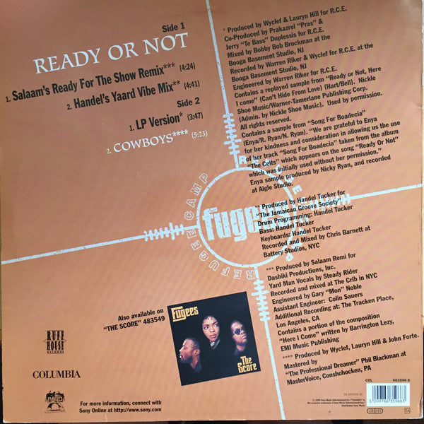 Fugees (Refugee Camp)* : Ready Or Not (12")