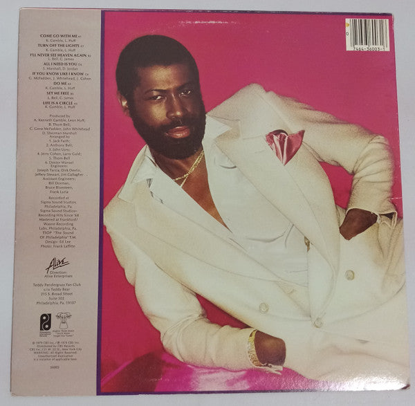 Teddy Pendergrass : Teddy (LP, Album, Car)