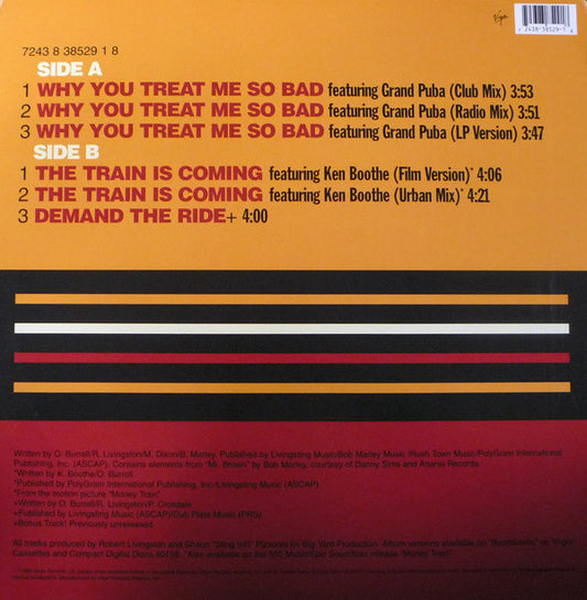 Shaggy Featuring Grand Puba : Why You Treat Me So Bad (12")