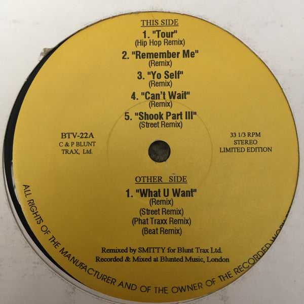 Various : Blunt Trax Volume Two (12")