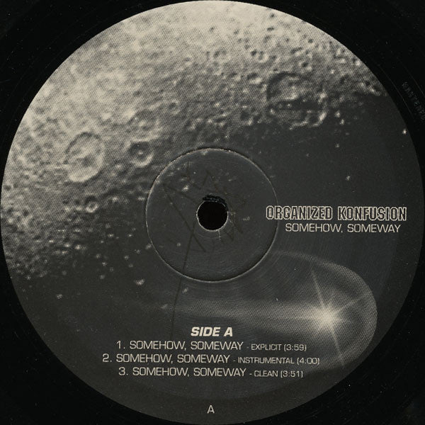 Organized Konfusion : Somehow, Someway (12")