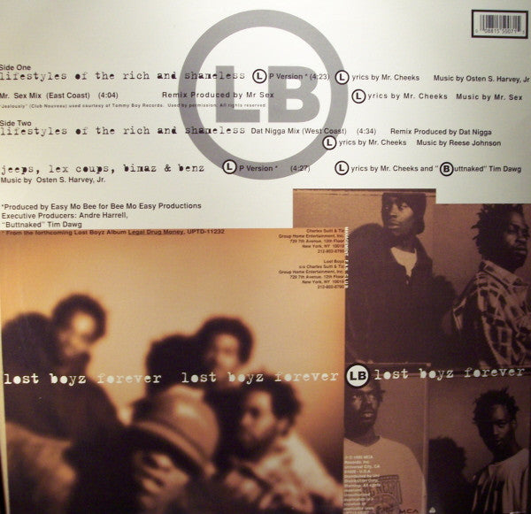 Lost Boyz : Lifestyles Of The Rich And Shameless (Remixes) (12", Single)