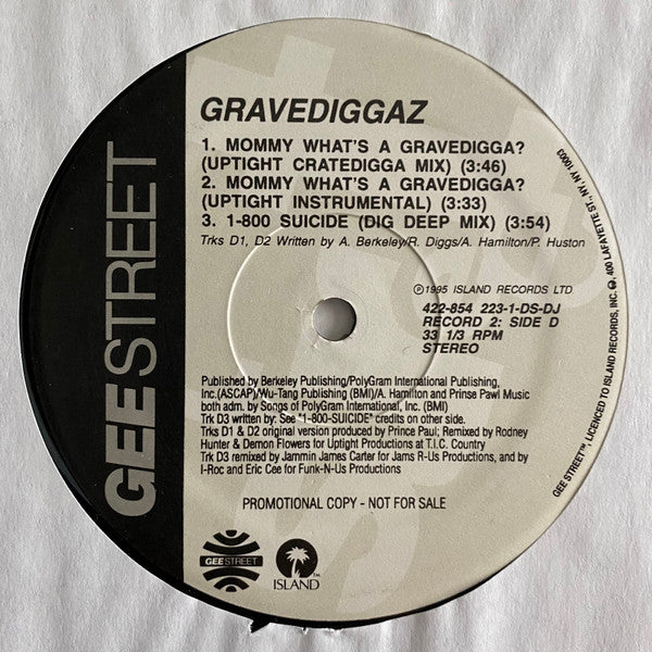 Gravediggaz : Double Suicide Pack (2x12", Promo)