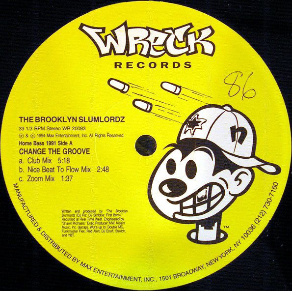 The Brooklyn Slumlordz* : Change The Groove (12")