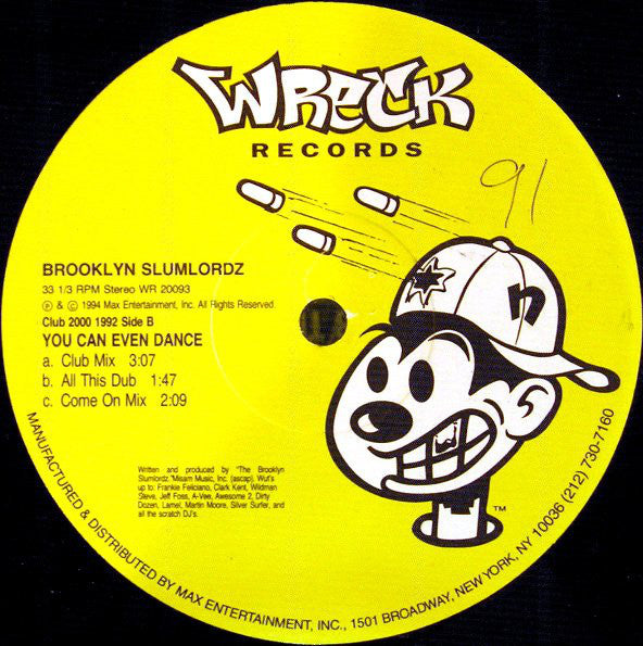The Brooklyn Slumlordz* : Change The Groove (12")