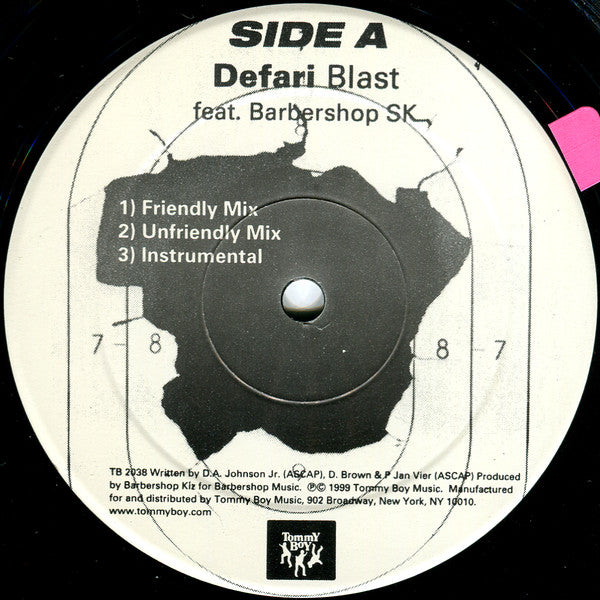 Defari / Jigmastas : Blast / Let Me Hear It (12")