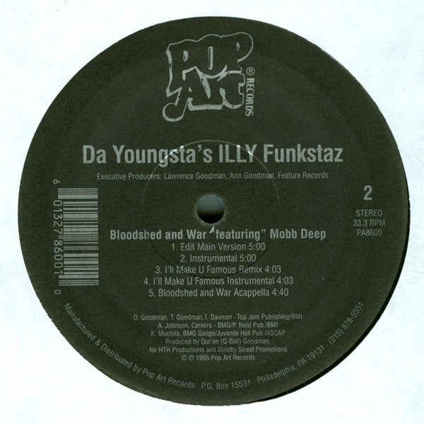Da Youngsta's : I'll Make You Famous / Bloodshed And War (12", Single)