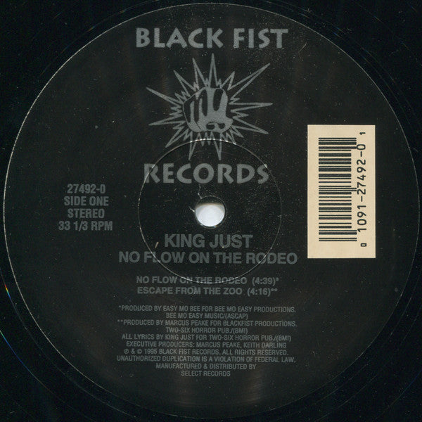 King Just : No Flow On The Rodeo (12")