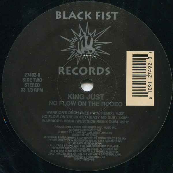 King Just : No Flow On The Rodeo (12")