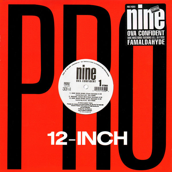 Nine : Ova Confident (12")