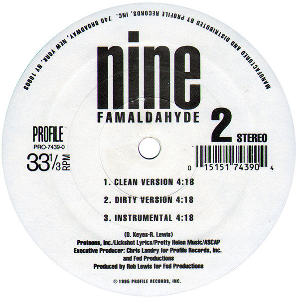 Nine : Ova Confident (12")
