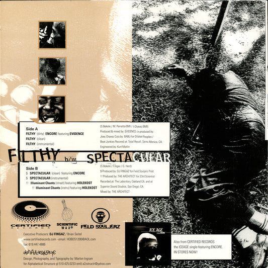 Encore / Holekost* : Filthy B/W Spectacular + Illuminant Chants (12", Single)