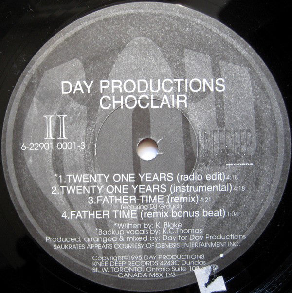 Saukrates / Choclair : Father Time / Twenty One Years (12")