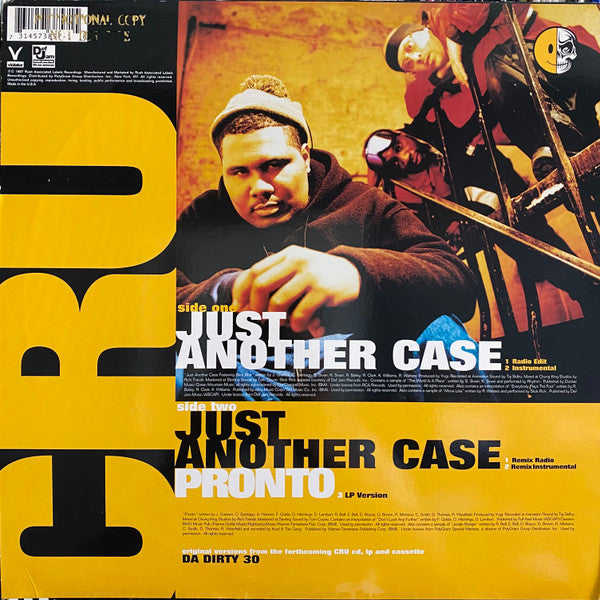 CRU : Just Another Case (12", Single)