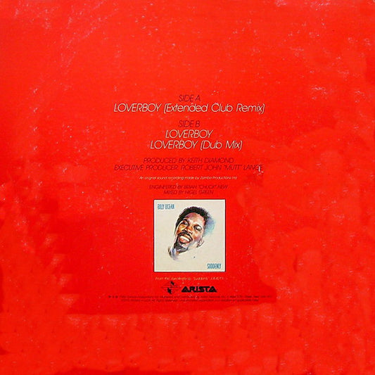 Billy Ocean : Loverboy (12")