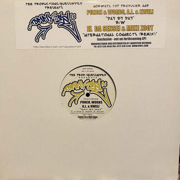 Tommy Tee : Day By Day / International Connects (Remix) (12")