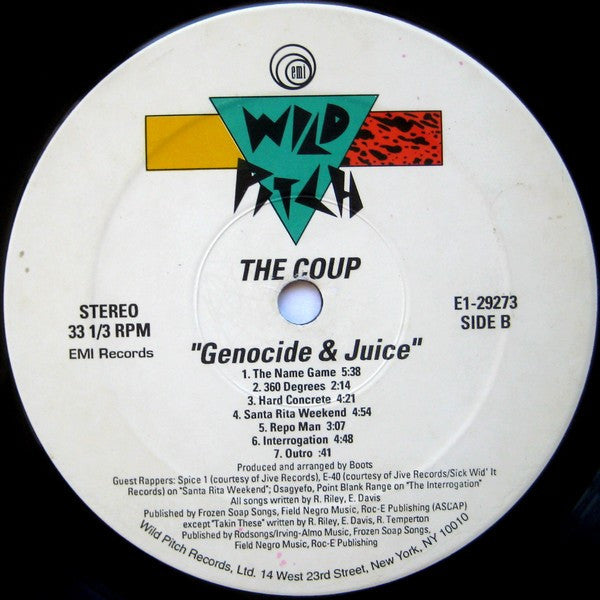 The Coup : Genocide & Juice (LP, Album)