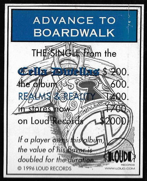 Cella Dwellas : Advance To Boardwalk (12", Promo)