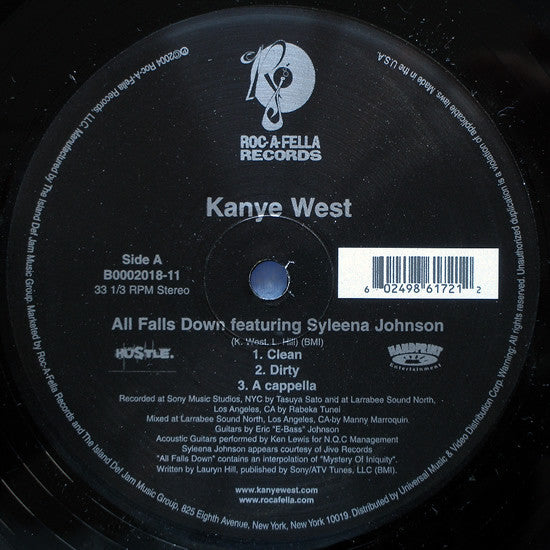 Kanye West : All Falls Down (12")