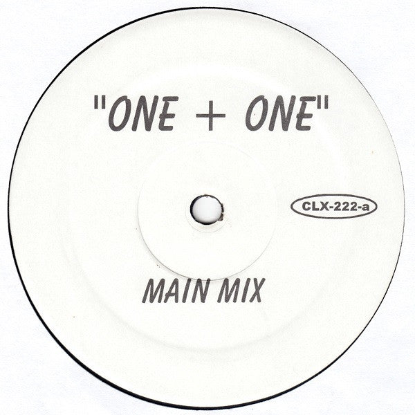 Nas & Large Professor / Noreaga : One + One / Married To Marijuana (12", Unofficial, W/Lbl)