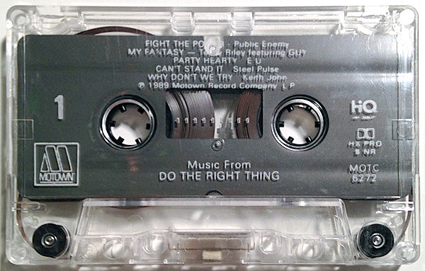 Various : Music From Do The Right Thing (Cass, Album, Dol)