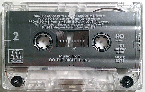 Various : Music From Do The Right Thing (Cass, Album, Dol)