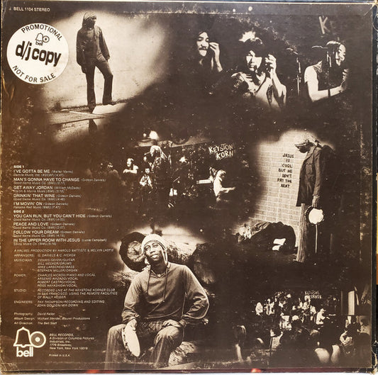 Gideon & Power : I Gotta Be Me (LP, Album, Promo, W/Lbl)