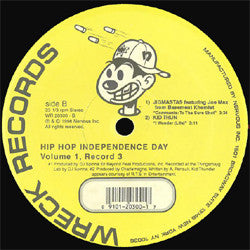 Various : Hip Hop Independents Day: Volume 1 (Record 3) (12")