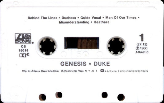 Genesis : Duke (Cass, Album)