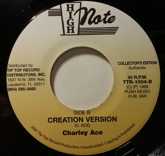 The Melodians / Charlie Ace : Little Nut Tree / Creation Version (7", RE)