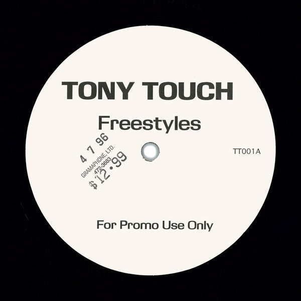 Tony Touch : Freestyles (2xLP, Promo, Unofficial)