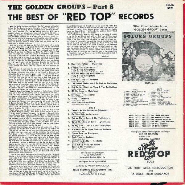 Various : The Best Of Red Top Records (LP, Comp)
