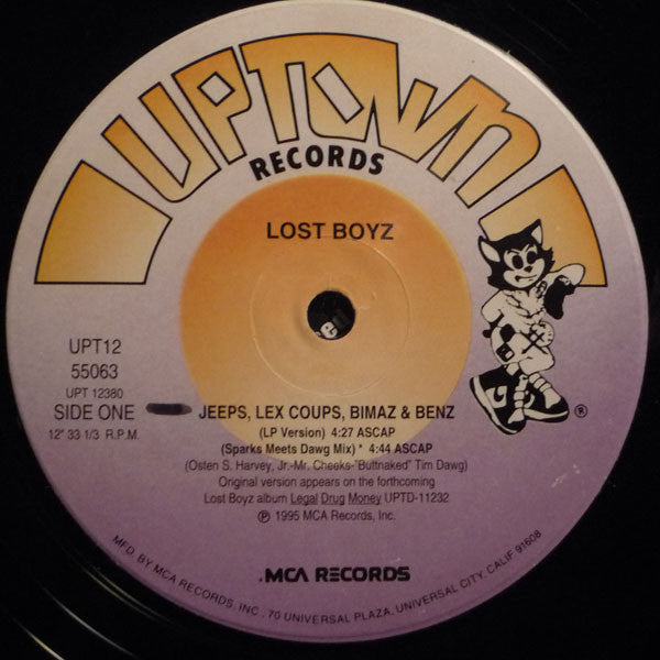 Lost Boyz : Jeeps, Lex Coups, Bimaz & Benz (Remix) (12")