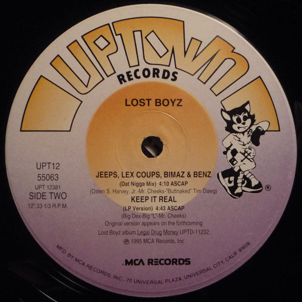 Lost Boyz : Jeeps, Lex Coups, Bimaz & Benz (Remix) (12")