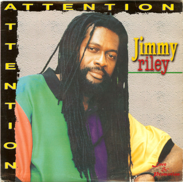 Jimmy Riley - Attention (LP, Album) VG