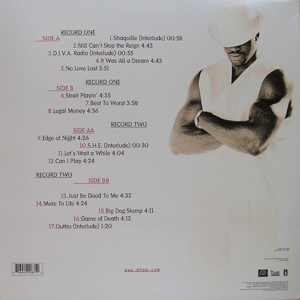 Shaquille O'Neal : You Can't Stop The Reign (2xLP, Album)