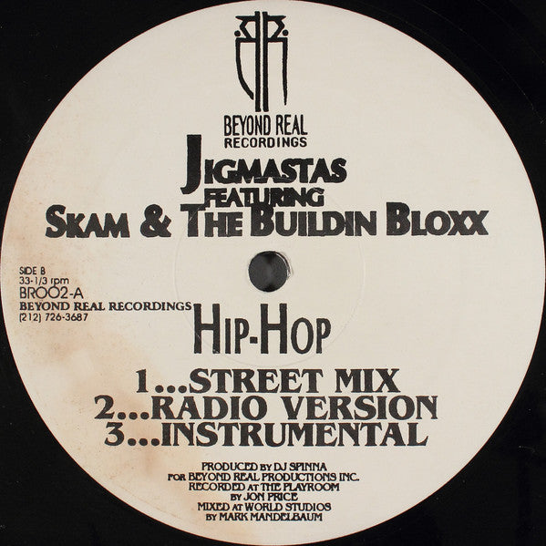 Jigmastas : Hip-Hop (12")