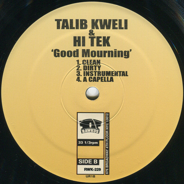 Talib Kweli & Hi Tek* : Reflection Eternal : Move Somethin' (12")