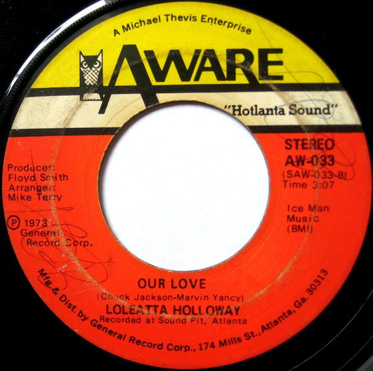 Loleatta Holloway : Mother Of Shame / Our Love (7", Single)