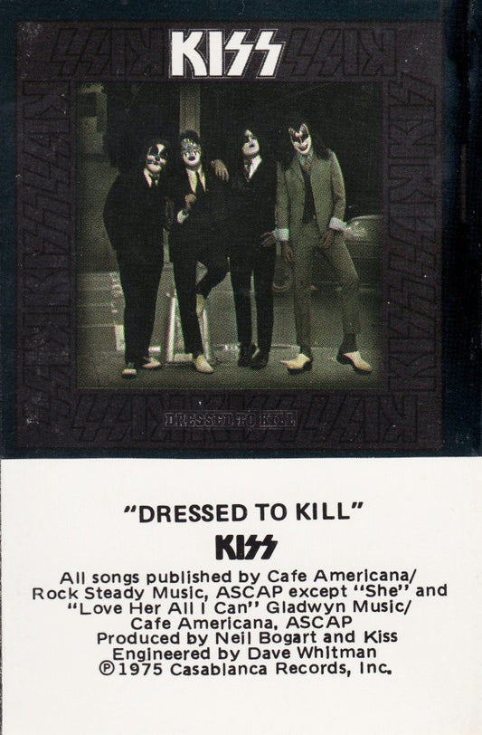 Kiss : Dressed To Kill (Cass, Album, RE)
